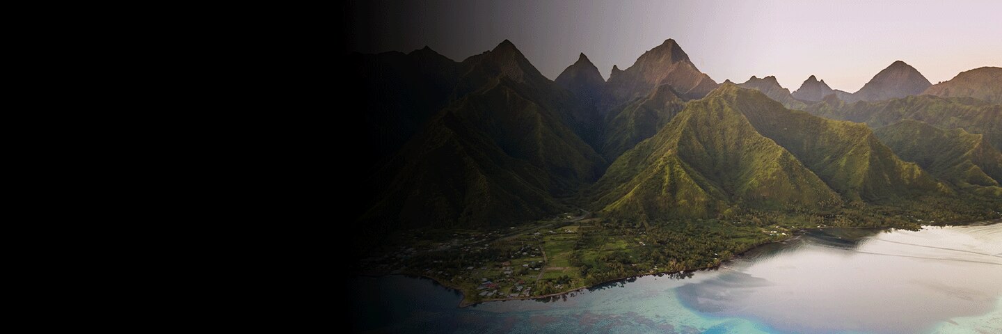 Beautiful Pacific Island