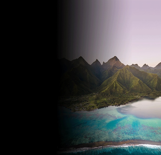 Beautiful Pacific Island