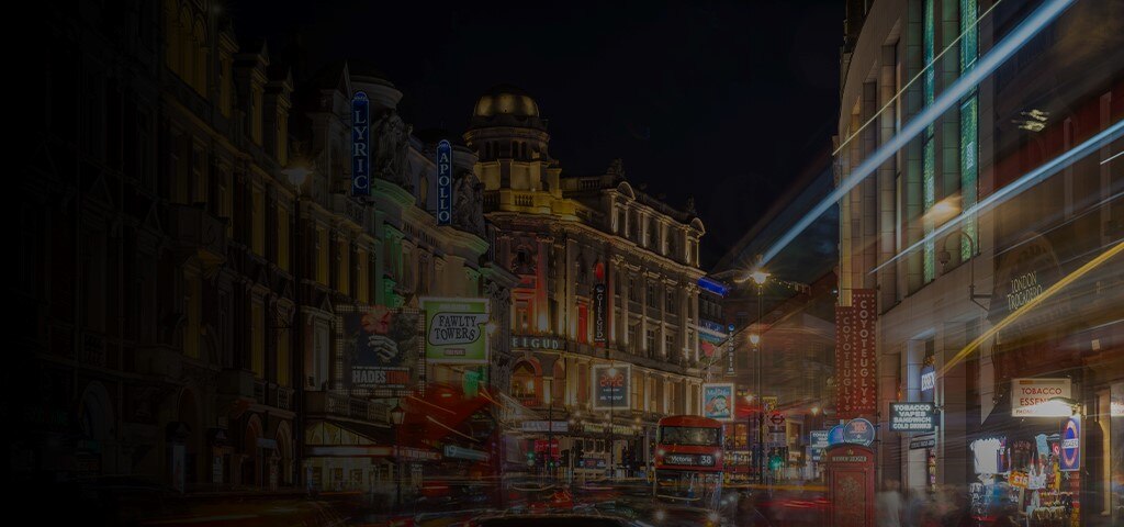 Shaftesbury Avenue in London's West End