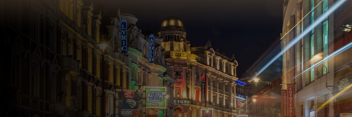 Shaftesbury Avenue in London's West End