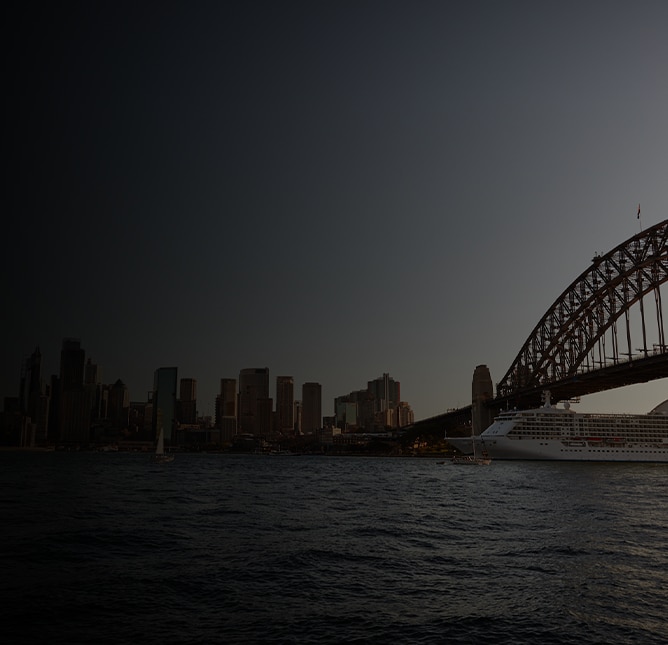 Panoramic view of Sydney, Australia