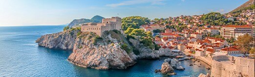 Fort Lovrijenac in Dubrovnik, Croatia