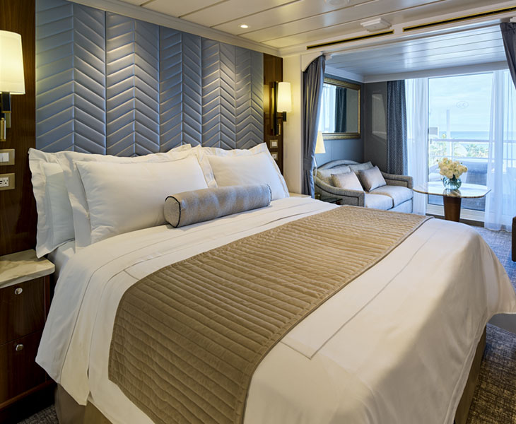 Deluxe Veranda Suite Virtual Tour aboard seven seas mariner cruise ship