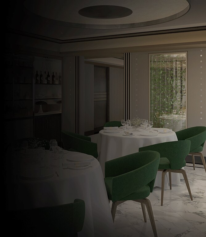 chartreuse rendering aboard seven seas prestige cruise ship