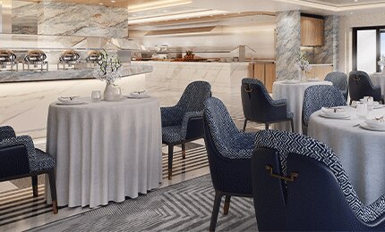 la veranda rendering aboard seven seas prestige cruise ship