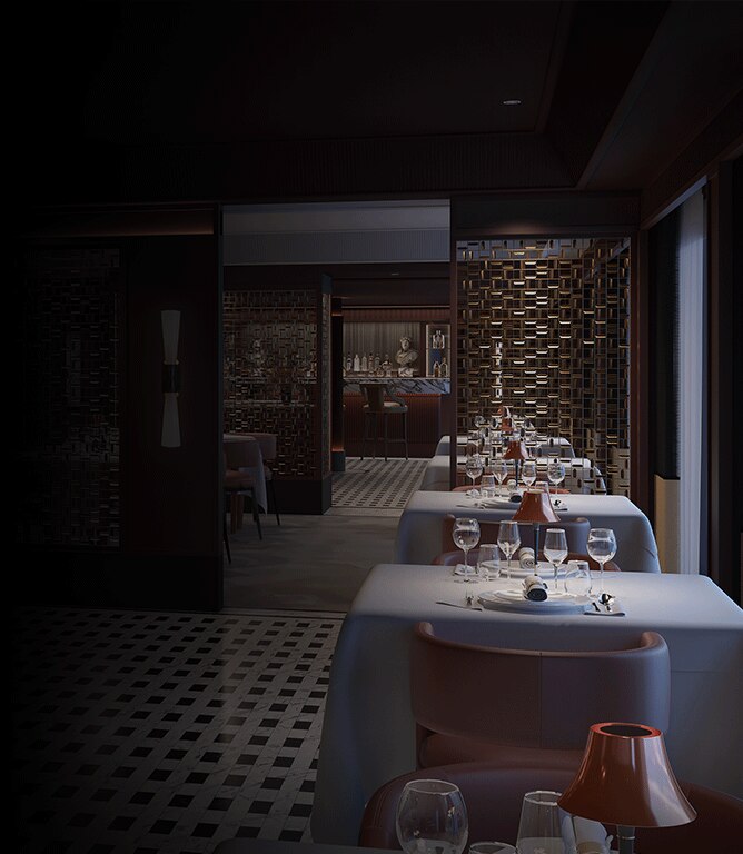 prime 7 rendering aboard seven seas prestige cruise ship